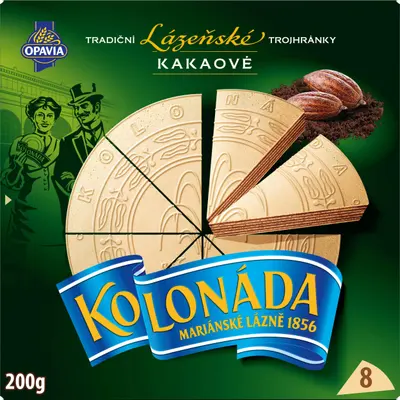 Kolonáda Trojhránky kakaové 200g