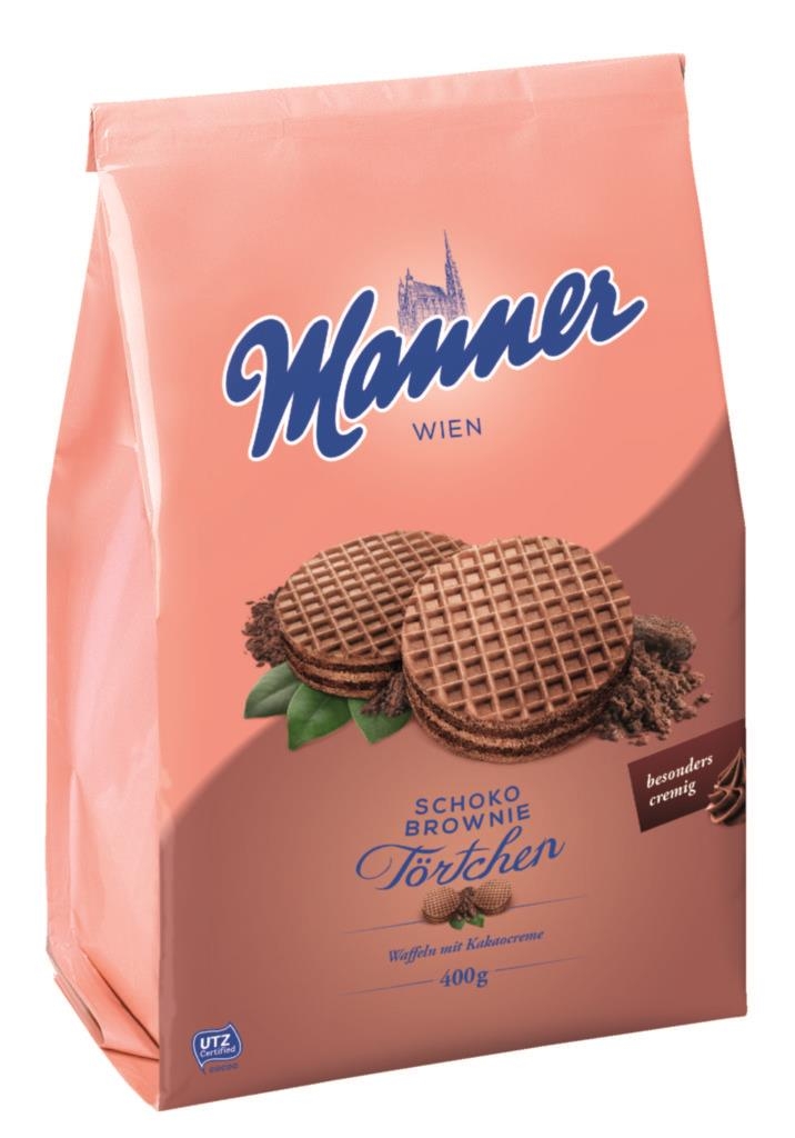 Manner Törtchen Schoko Brownie 400g