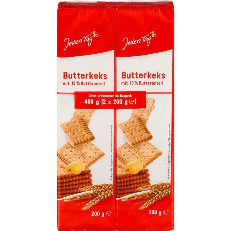 Jeden Tag Keksy máslové 400g