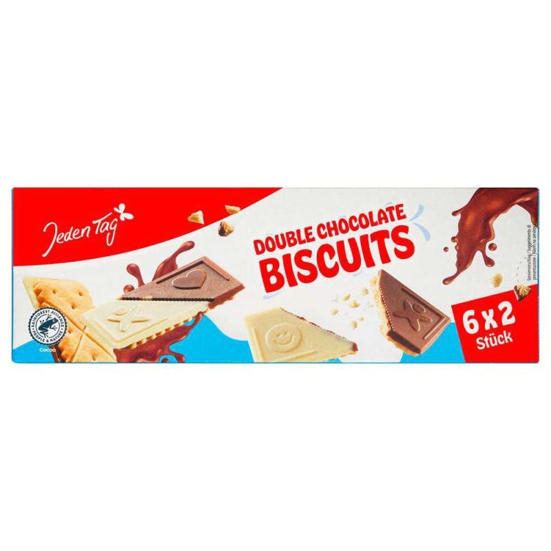 Jeden Tag Sušenky double chocolate 160g