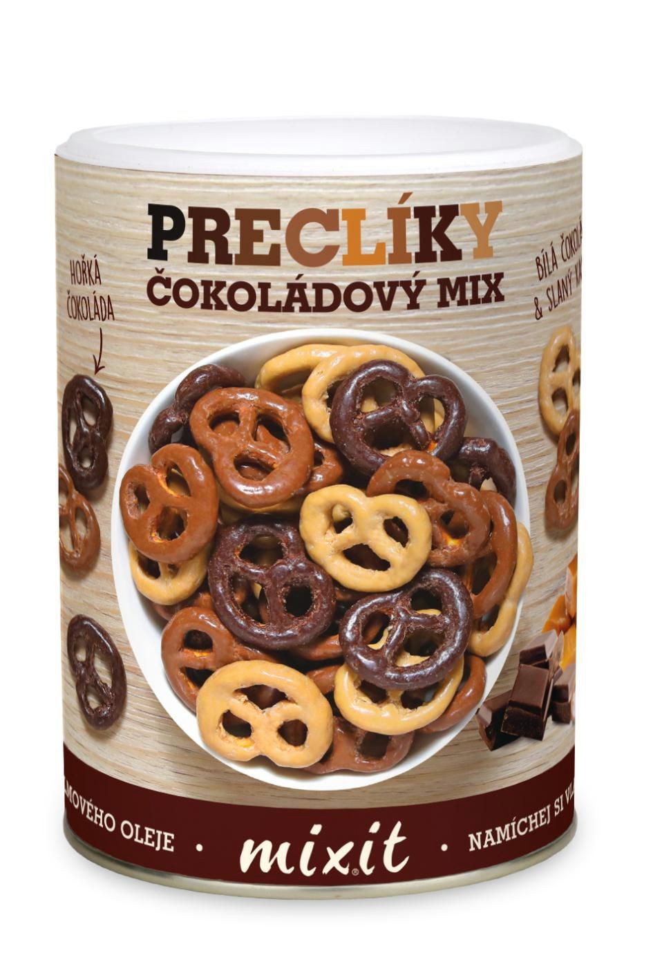 Mixit Mix preclíků v čokoládě 250g