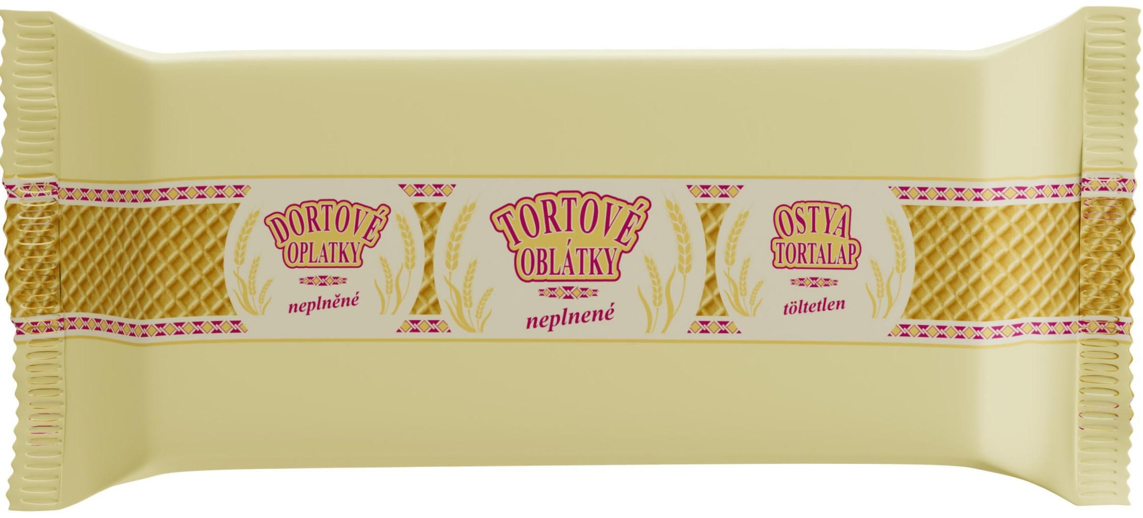 Dortové oplatky neplněné 200g