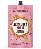 Allnature Arašídový krém jemný 50 g