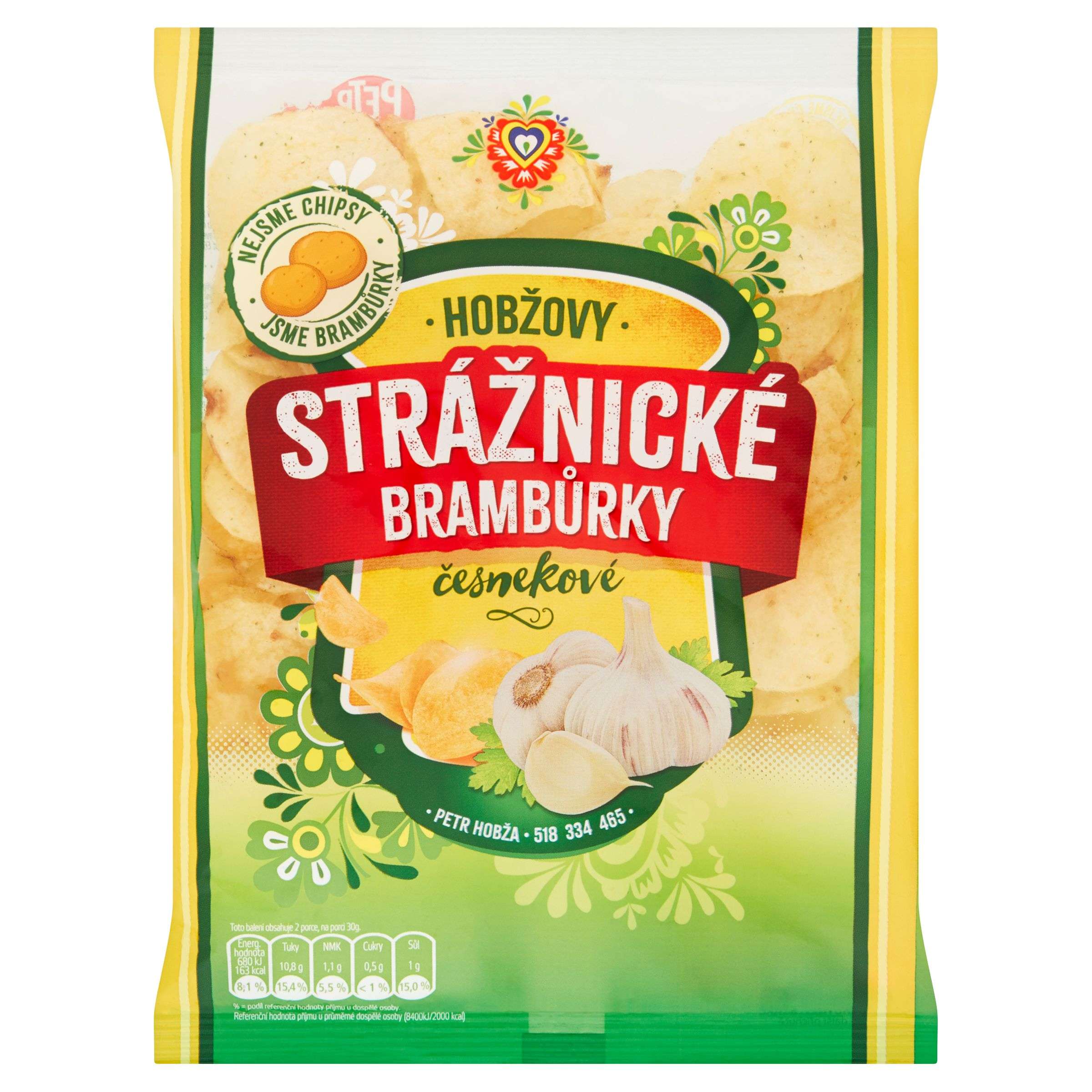 Strážnické Brambůrky Česnekové 60 g