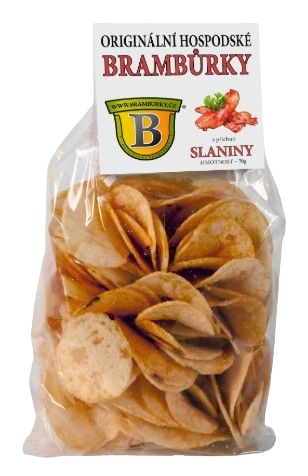 Originální hospodské brambůrky s příchutí slaniny 70g