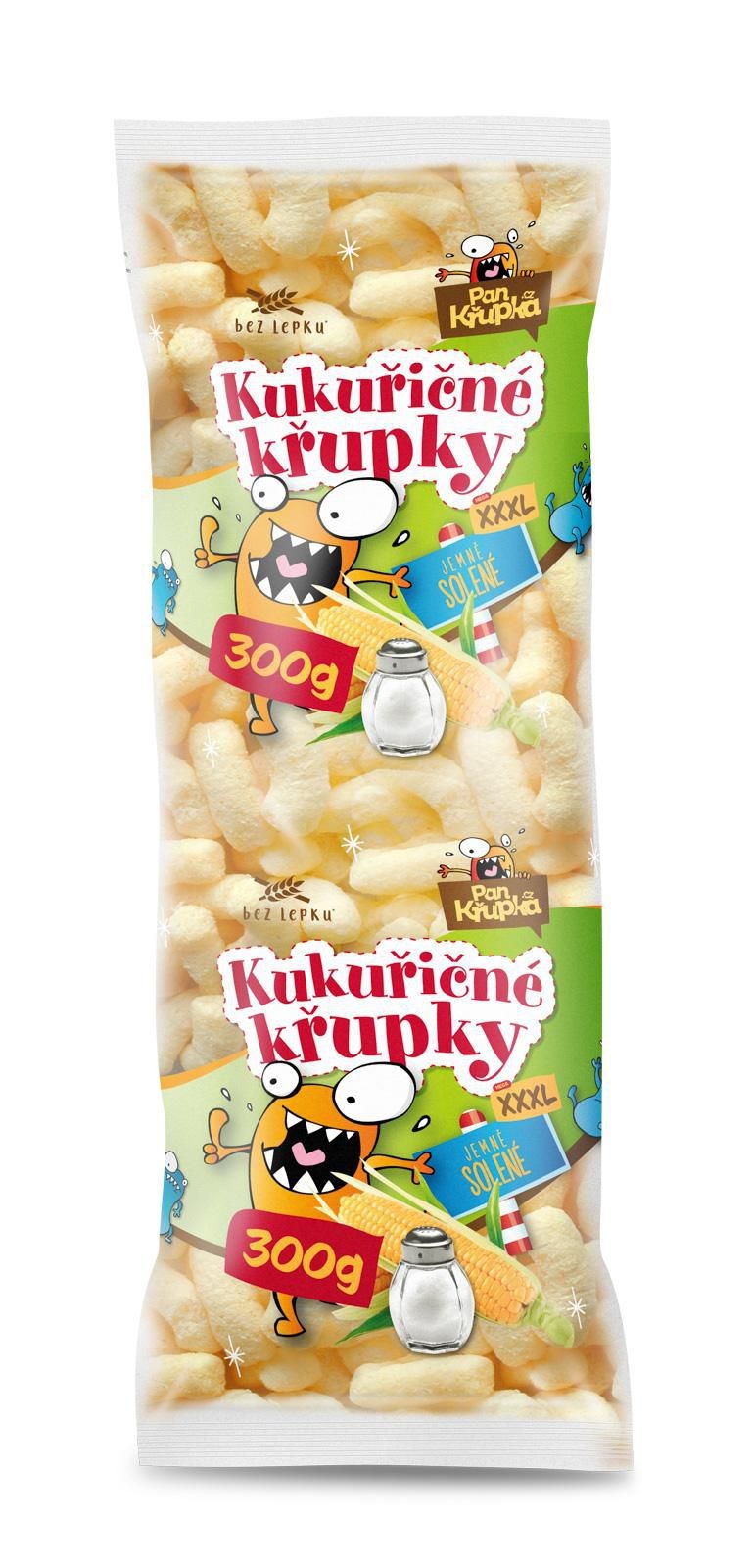 Pan Křupka Křupky kukuřičné jemně solené bezlepkové 300g