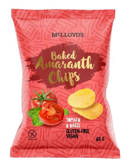 McLoyds Amarantové lupínky rajče a bazalka 65 g