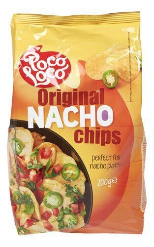 Poco Loco Nacho chips original 200g