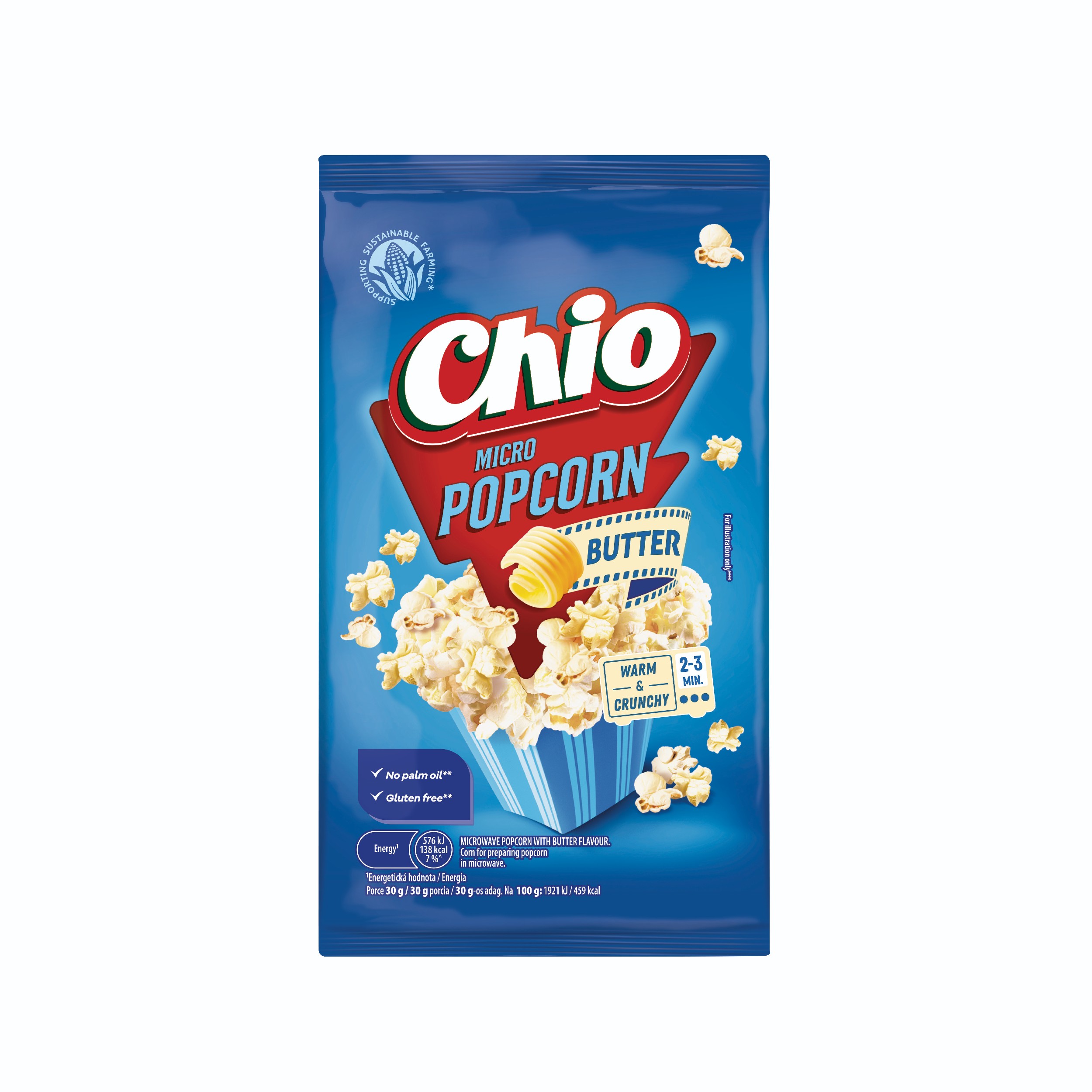 Chio Microwave Popcorn Butter 80 g