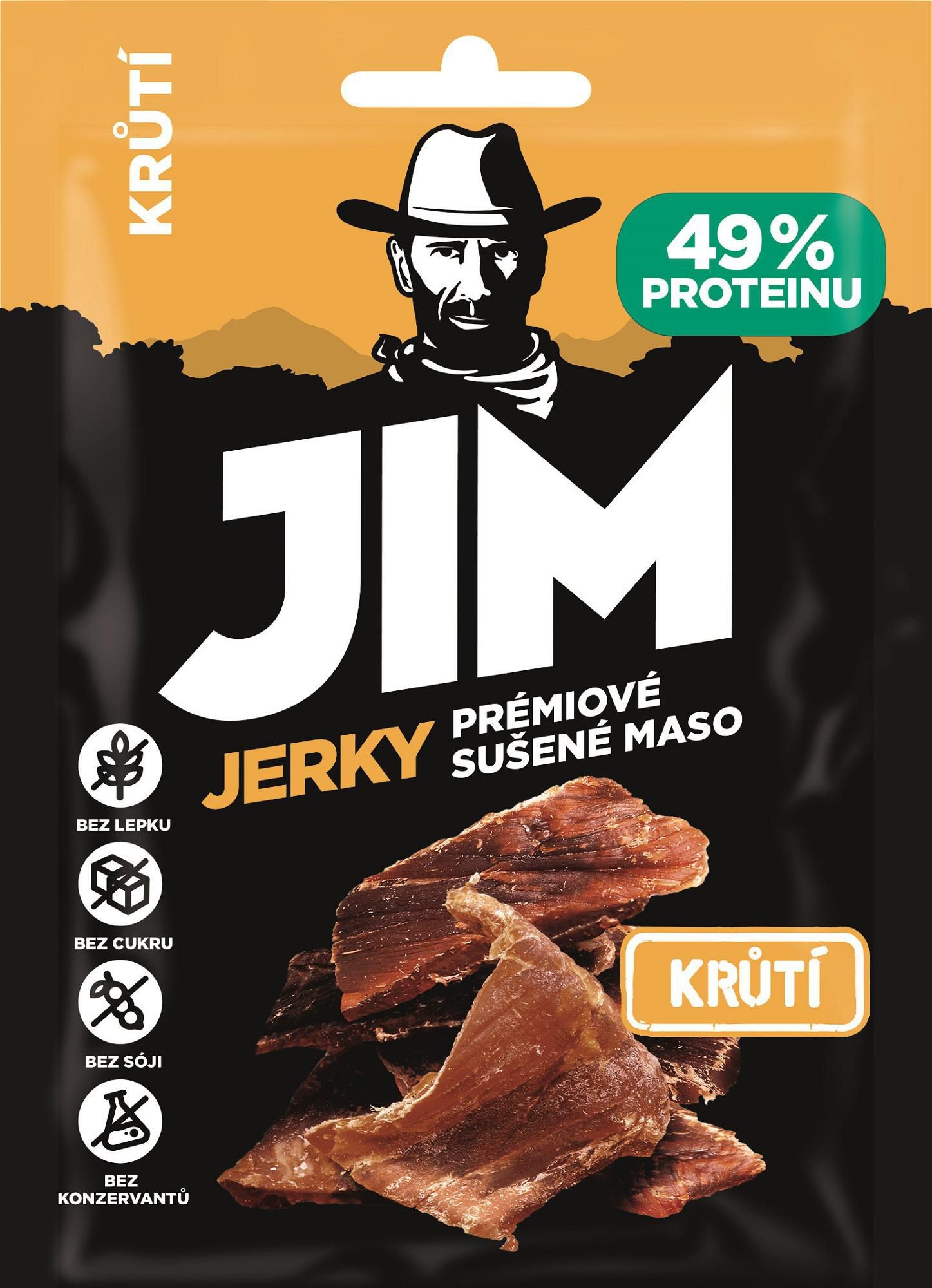Jim Jerky krůtí 23g