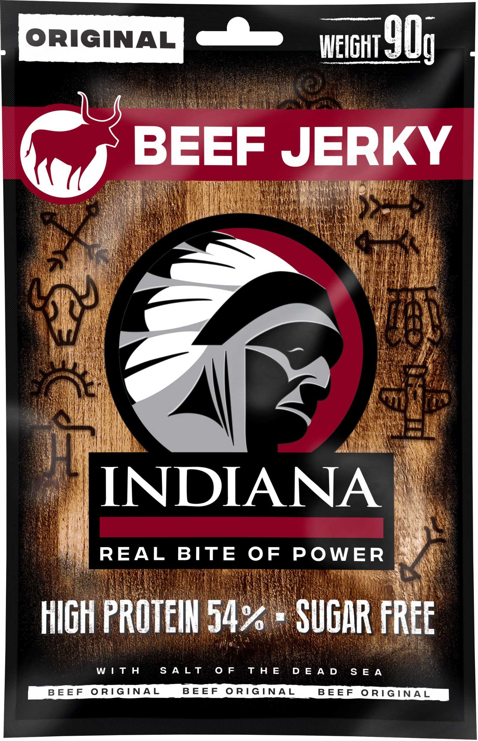 Indiana Jerky hovězí 90g