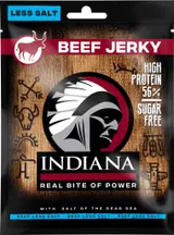 Indiana Jerky beef (hovězí) less salt 25 g