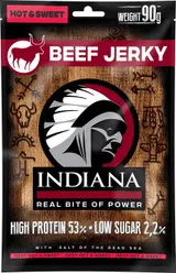 Indiana Jerky Beef Hot & Sweet 90g