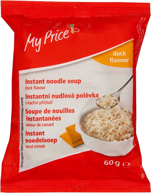 My Price Instantní nudlová polévka s kachní příchutí 60g