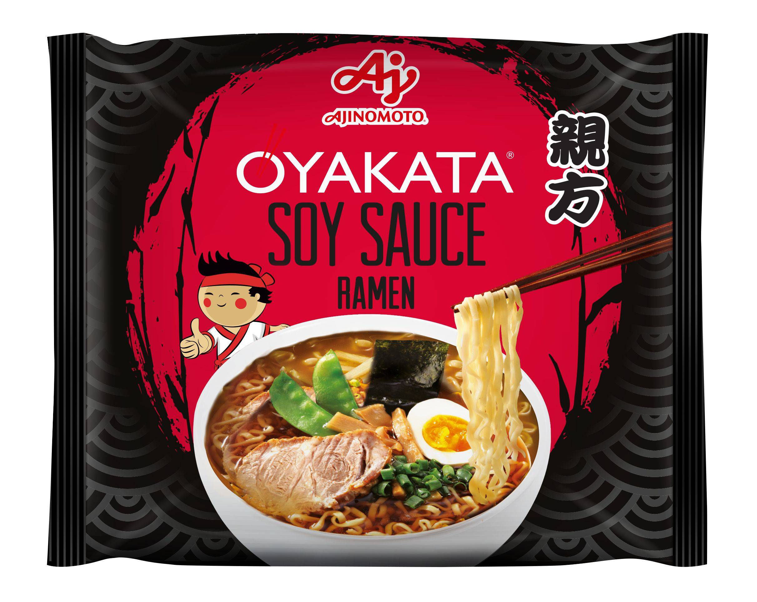 Oyakata Instantní japonská nudlová polévka s příchutí sójová omáčka Shoyu 83 g