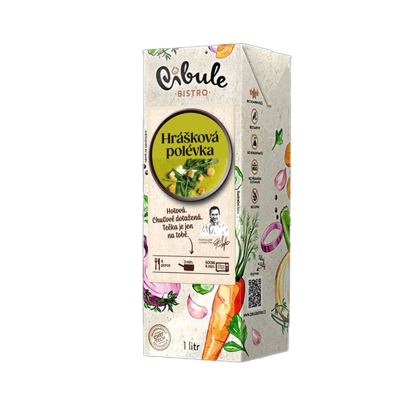 Cibule Bistro Hrášková polévka 1 l