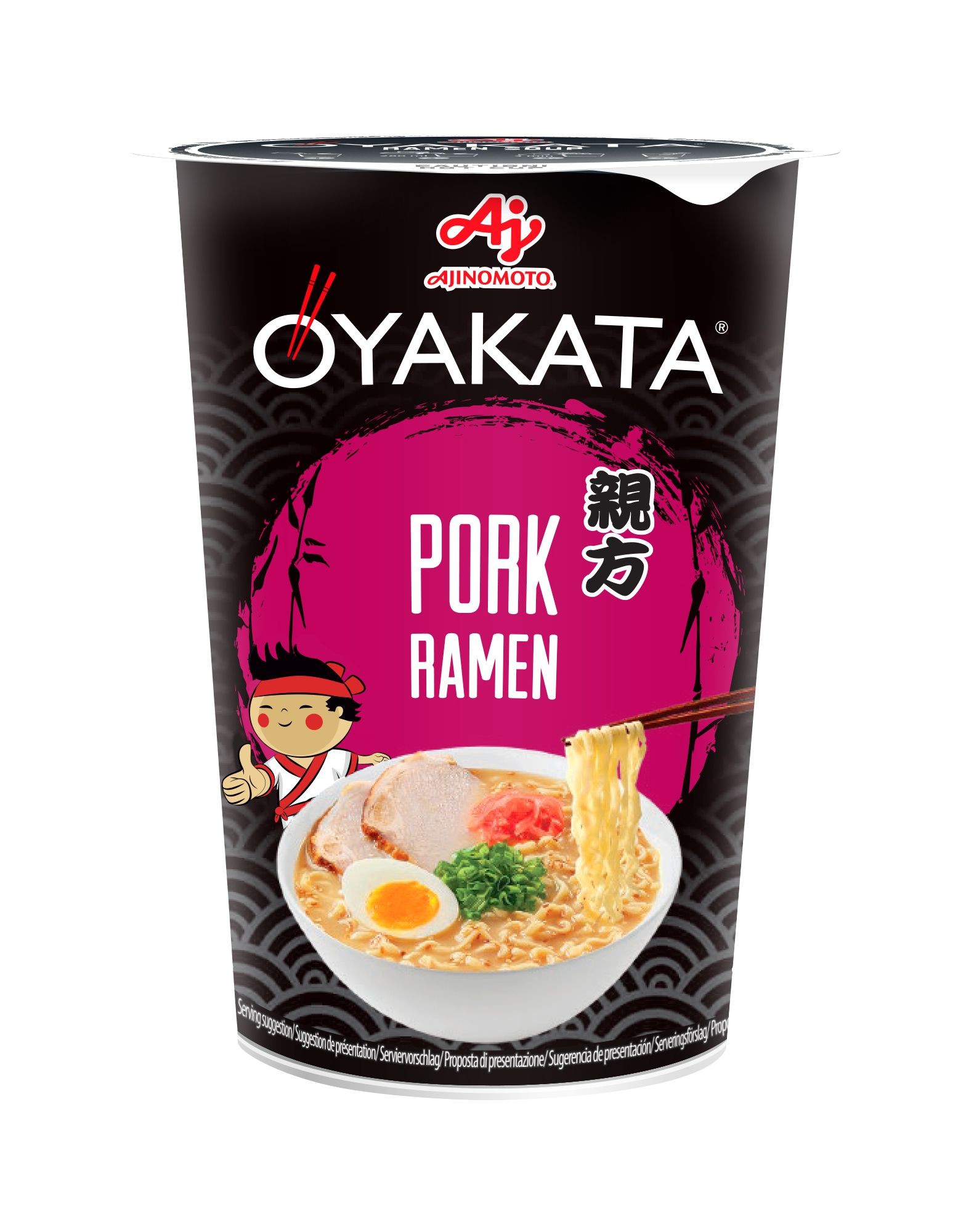 Oyakata Instantní nudlová polévka s vepřovou příchutí 62g