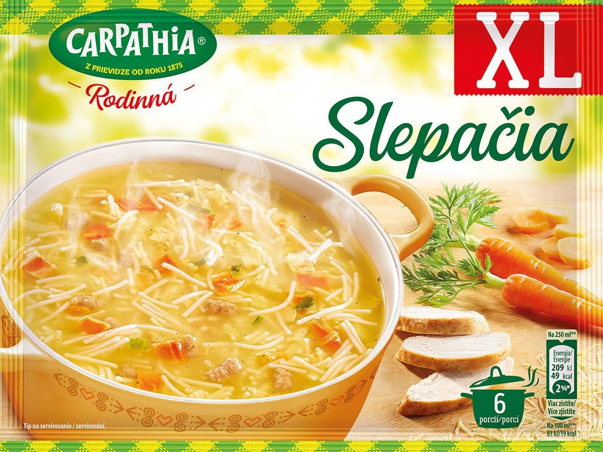 Carpathia Plný hrnec Slepičí polévka sáček 90g