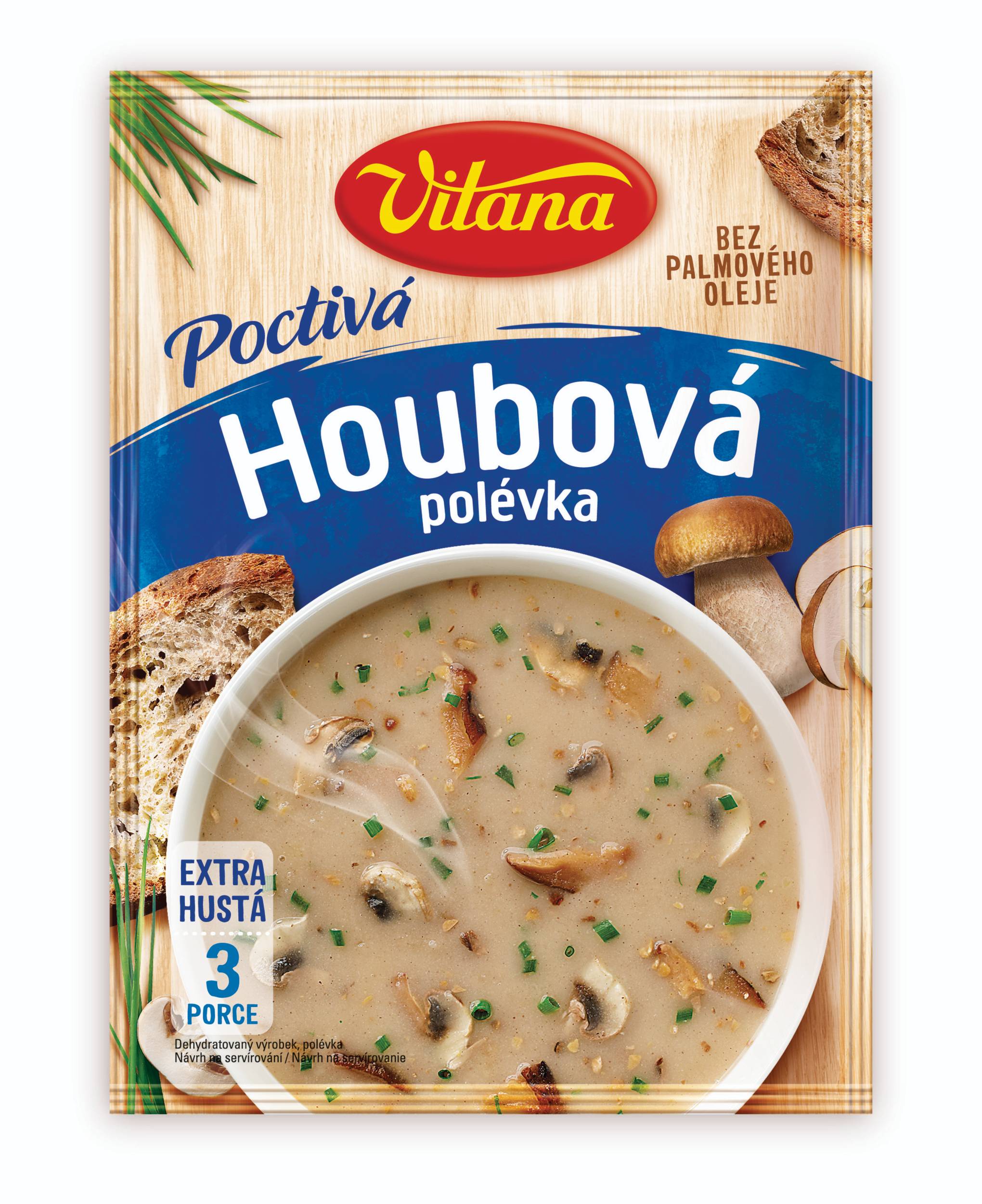 Vitana Poctivá houbová polévka 58g