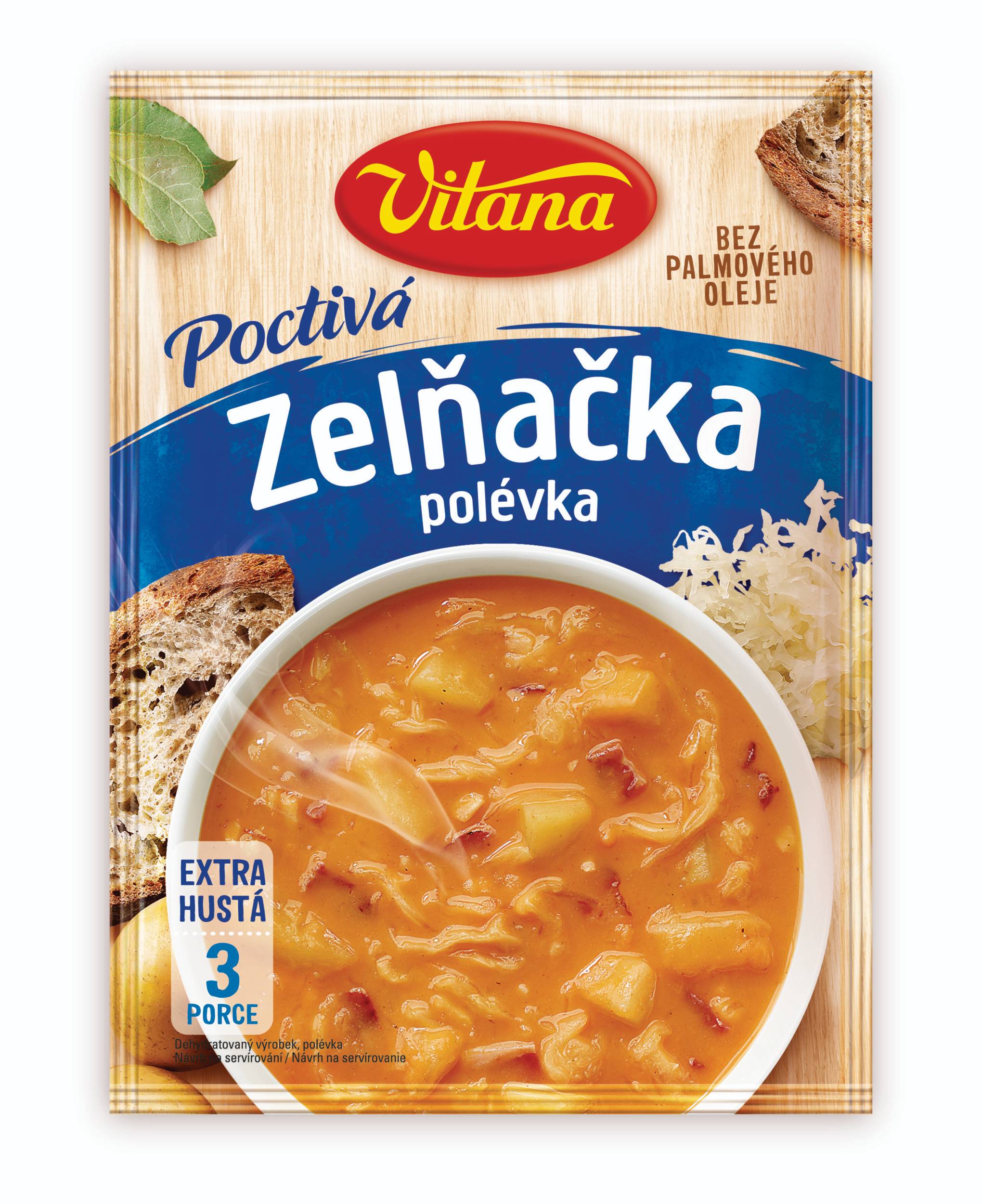 Vitana Poctivá zelňačka polévka 80g