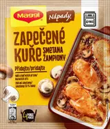 Maggi Nápady Zapečené kuře se žampiony a smetanou sáček 30 g