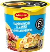 Maggi 5minut Bramborová kaše a slanina 53g