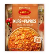 Vitana Kuře na paprice omáčka s těstovinami 167 g