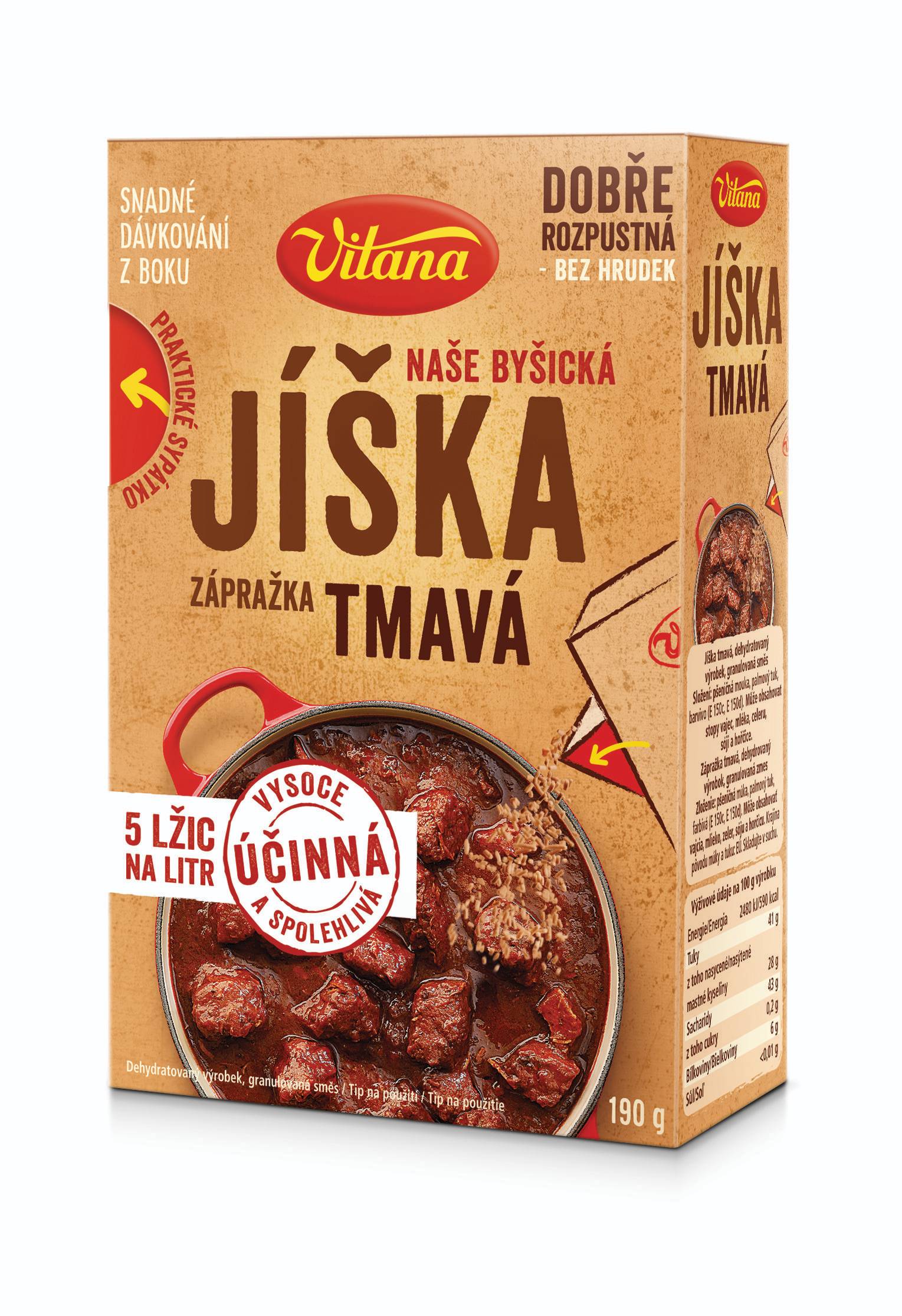 Vitana Jíška tmavá 190g