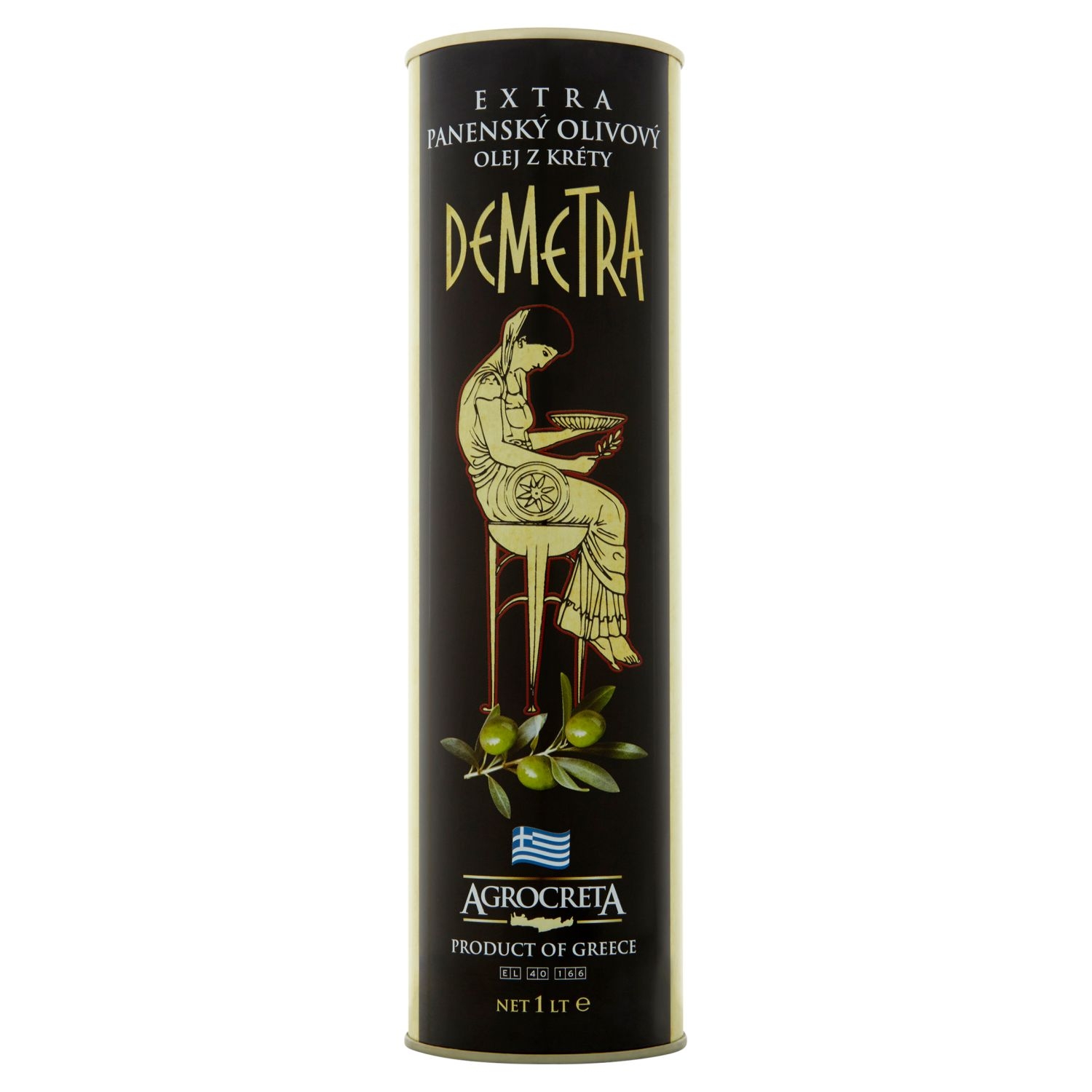 Agrocreta Demetra extra panenský olivový olej 1 l