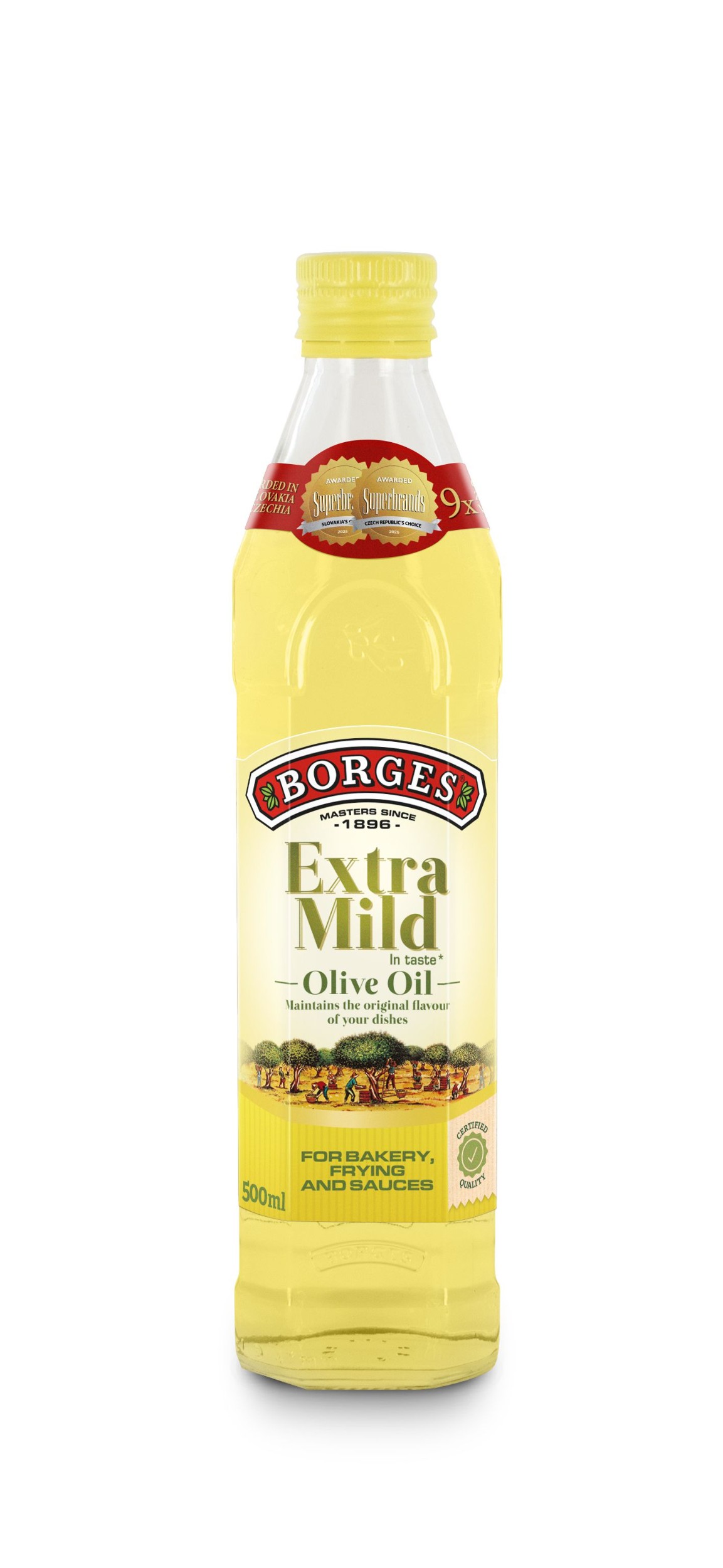 Borges Extra mild olivový olej 500 ml