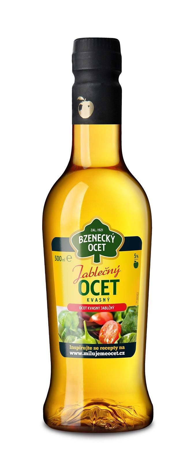 Bzenecký ocet Kvasný jablečný 5% 500 ml