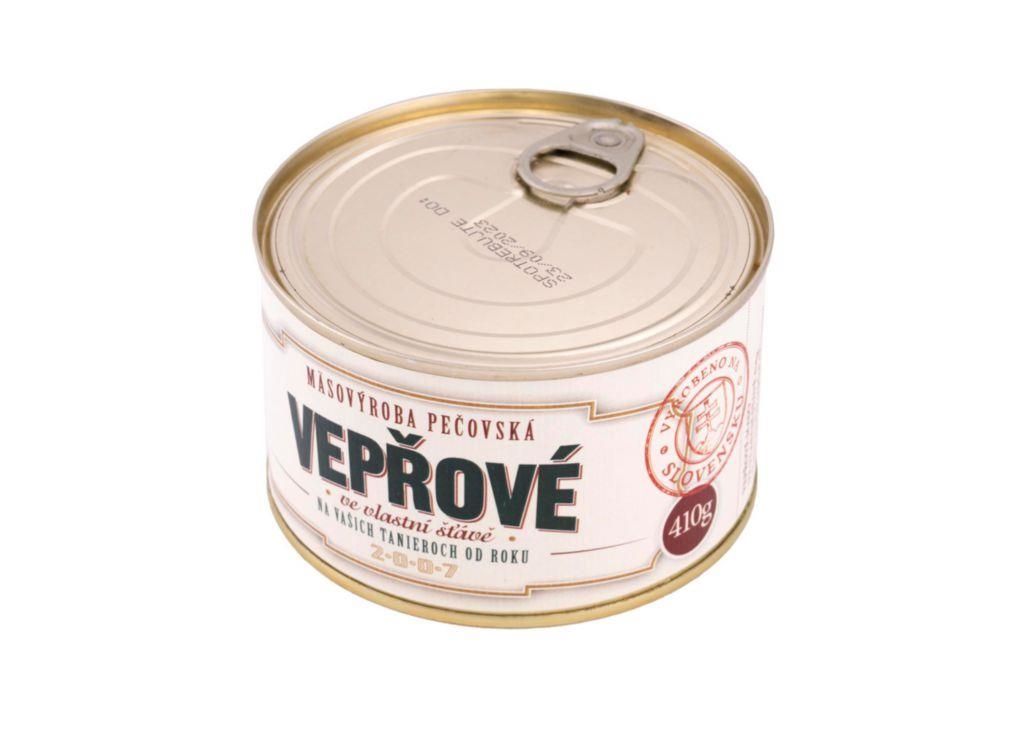 Masovýroba Pečovská Vepřové maso ve vlastní šťávě 410g