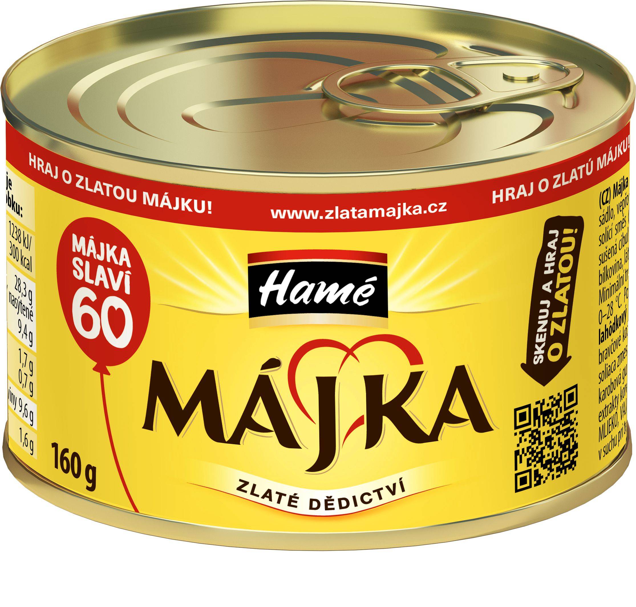 Hamé Májka lahůdkový vepřový krém 160g