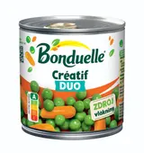 Bonduelle Créatif Hrášek s baby karotkou Duo Mix 425 ml
