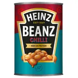 Heinz Fiery chilli bílé fazole v rajčatové omáčce 390 g