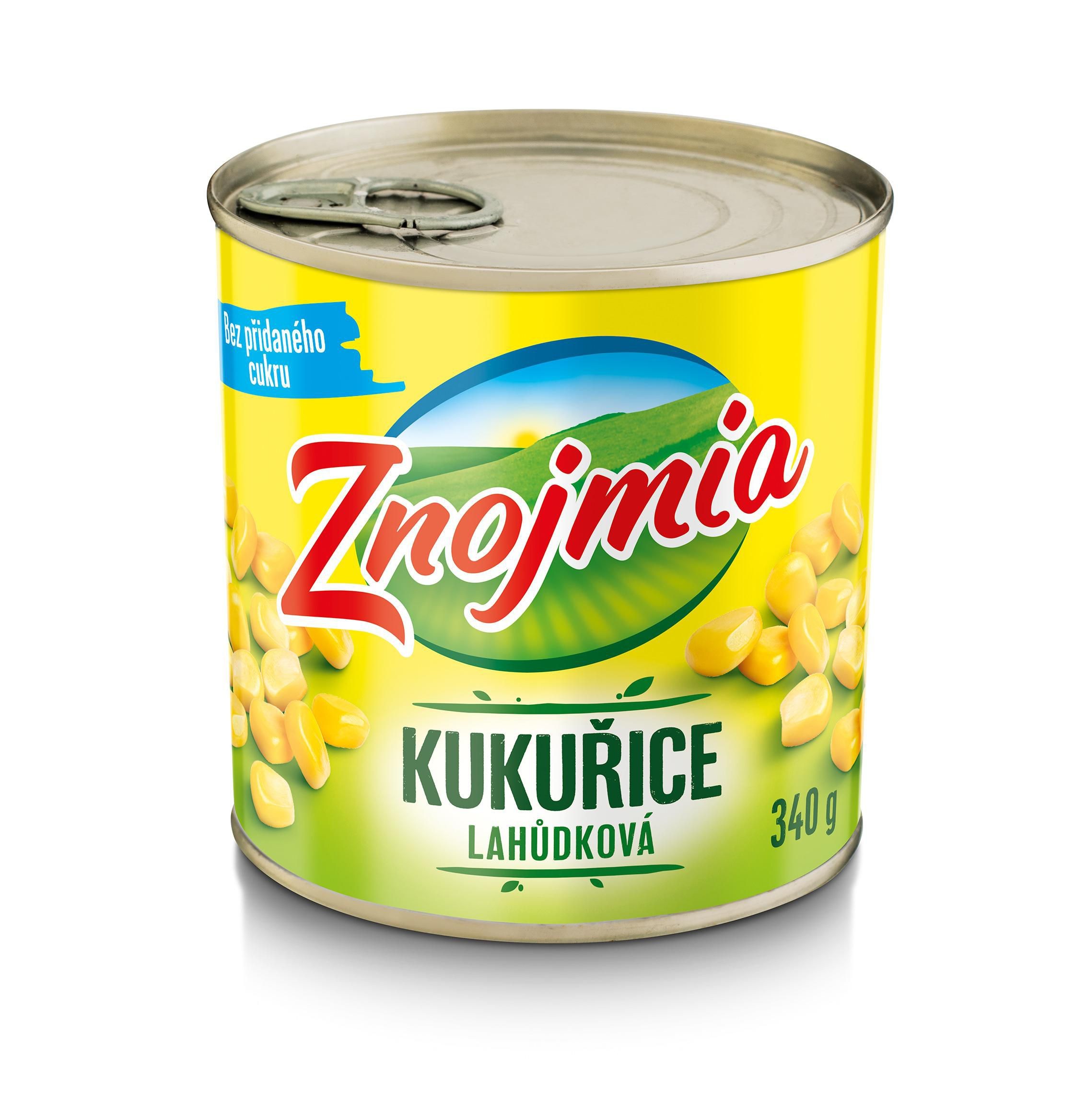 Znojmia Kukuřice lahůdková v mírně slaném nálevu 280 g