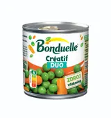 Bonduelle Créatif Hrášek s baby karotkou/ Duo Mix 212 ml