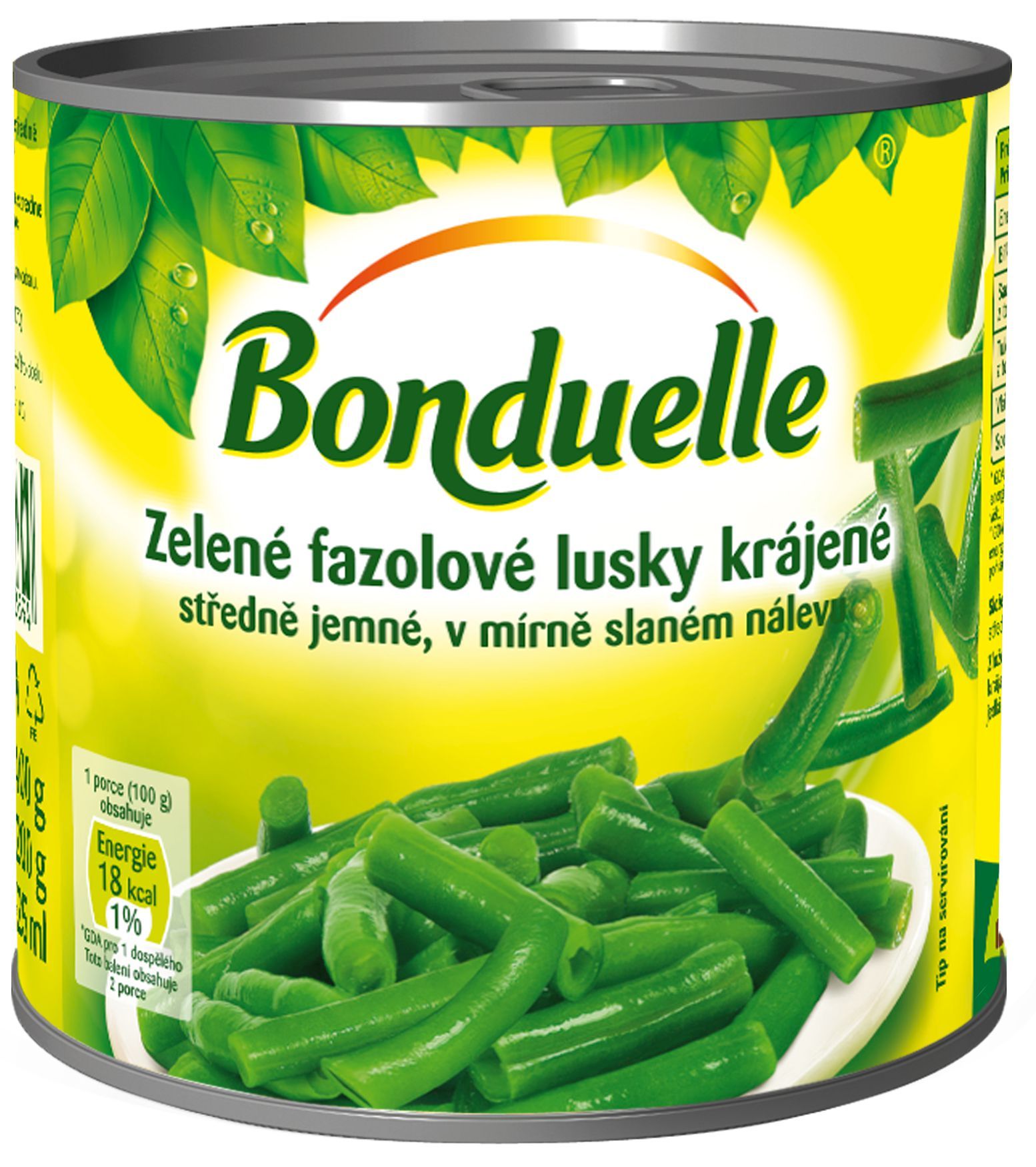 Bonduelle Zelené fazolky sekané 425 ml