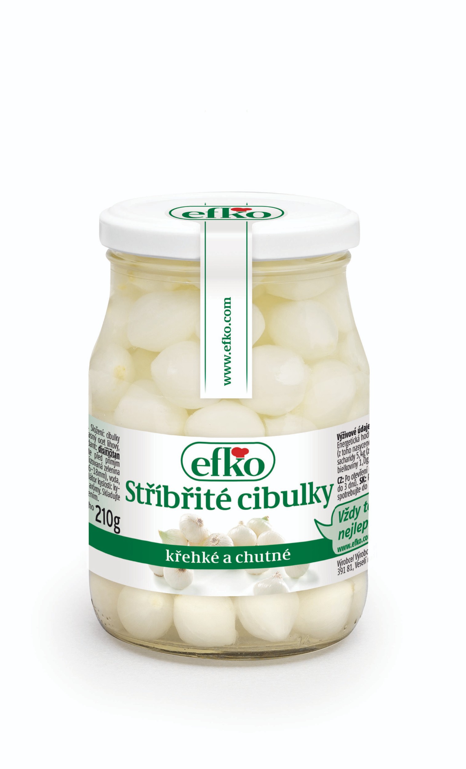 Efko Stříbřité cibulky 370ml