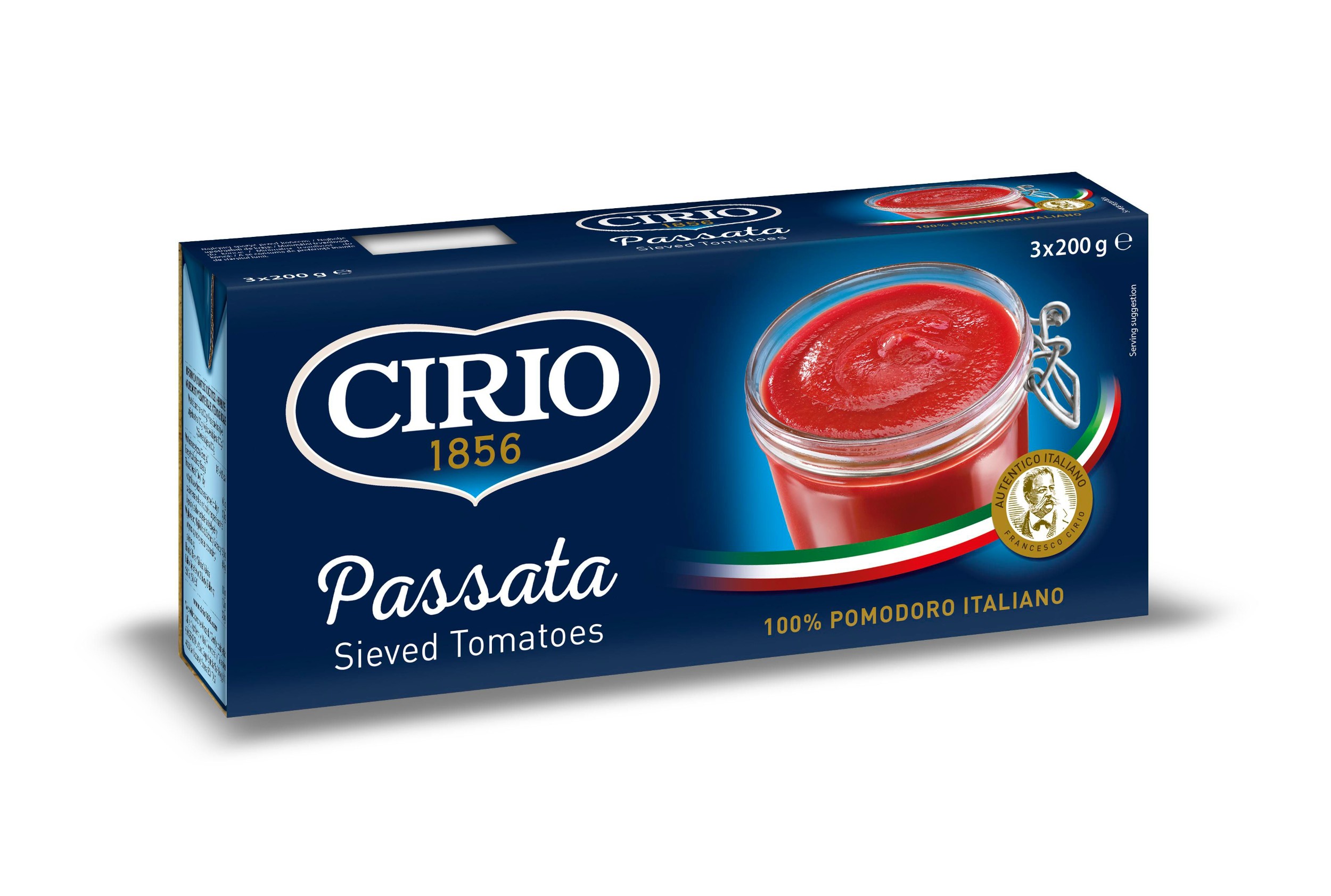 Cirio Pasírovaná rajčata 3x200g