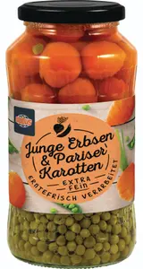 Hrášek s mrkví 660ml