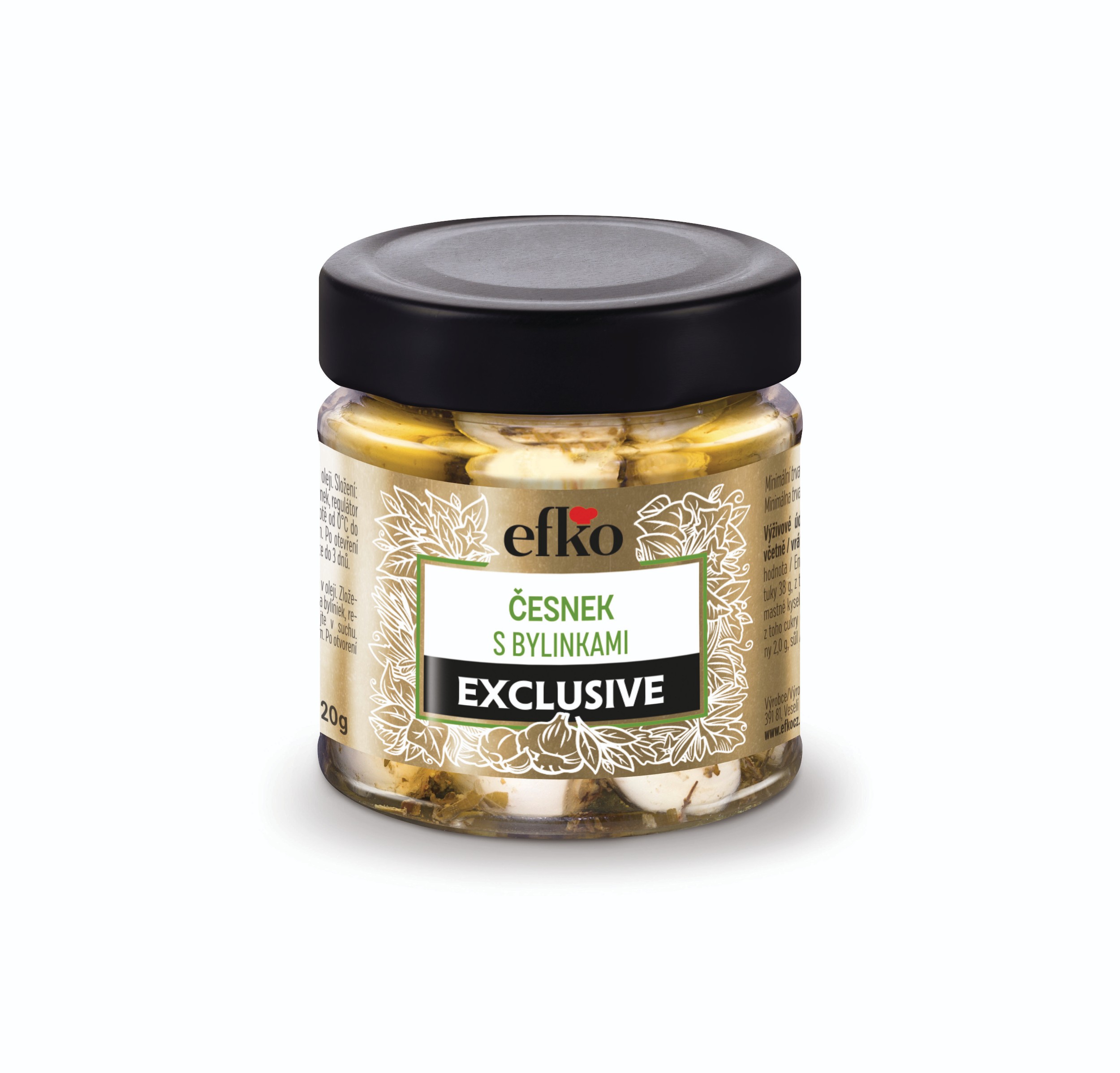 Efko Česnek s bylinkami Exclusive 210 ml