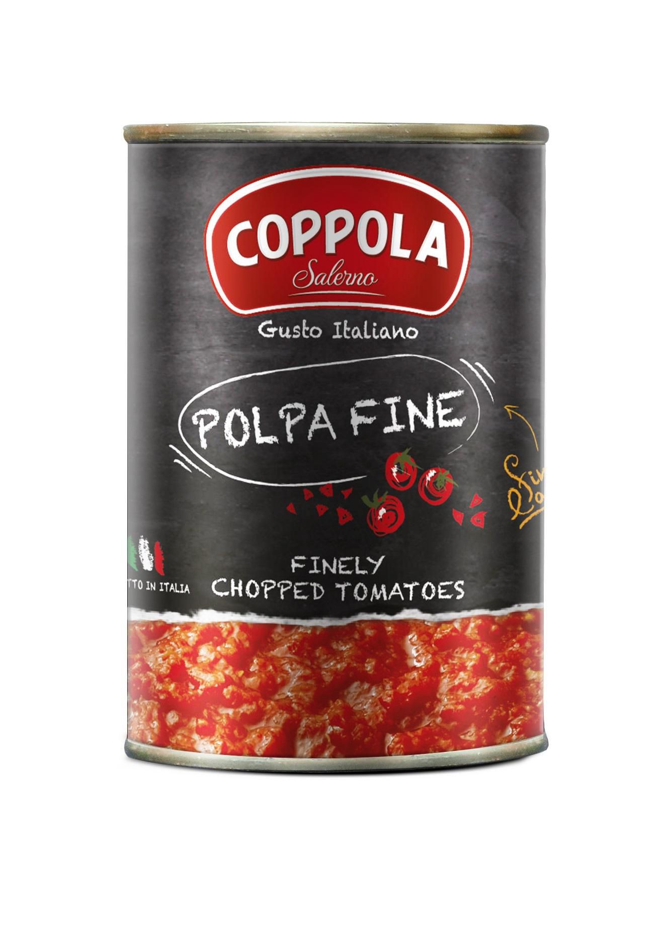 Coppola Jemně nakrájená rajčata 400 g