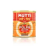 Mutti Krájená rajčata Baby Roma plech 300 g