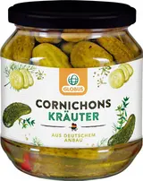 okurky Cornichons s bylinkami 530g
