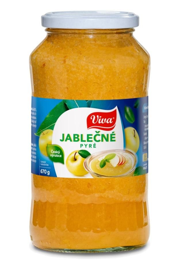 Viva Gourmet Jablečné pyré lahůdkové 670 g