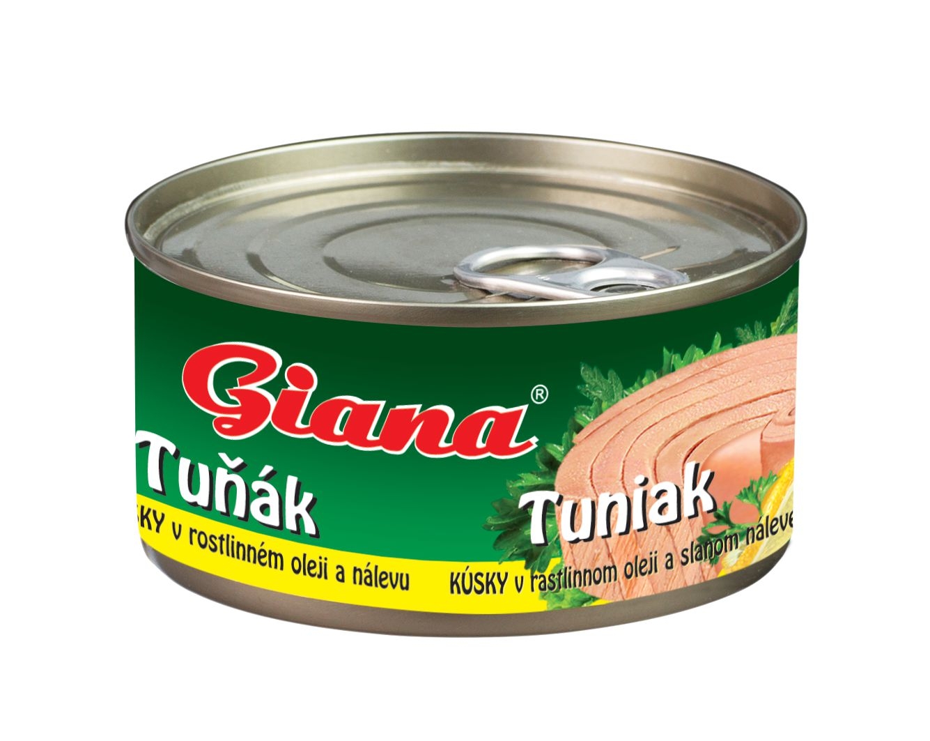 Giana Tuňák kousky v rostlinném oleji 170g