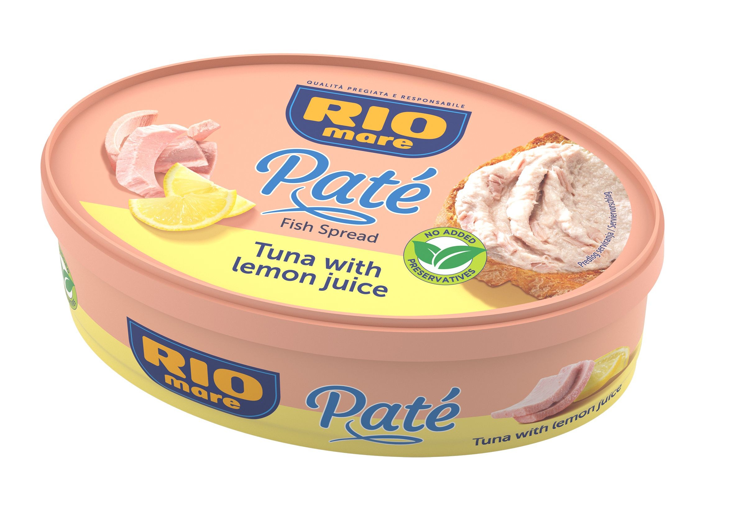 Rio Mare Paté Tuňákový krém s citronovou šťávou 115g