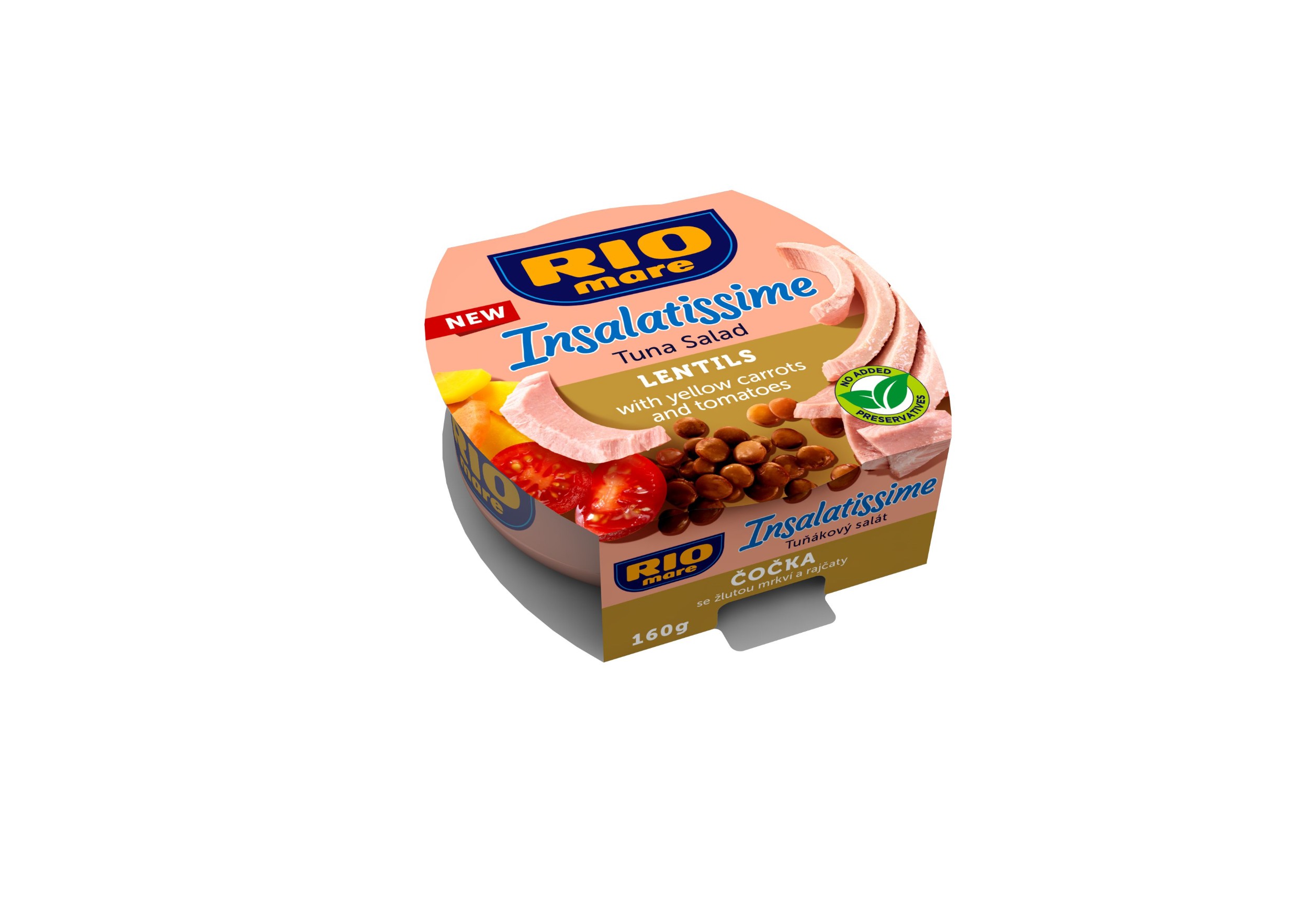 Rio Mare salát s čočkou 160g