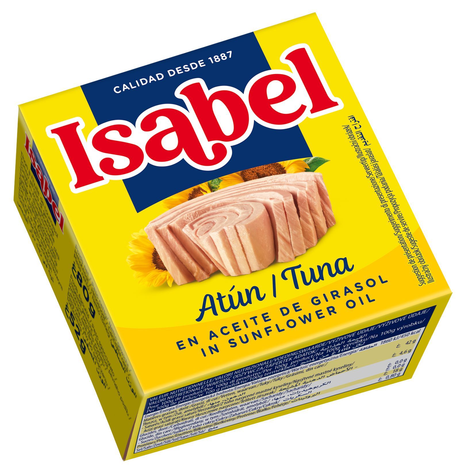 Isabel Tuňák ve slunečnicovém oleji 80g